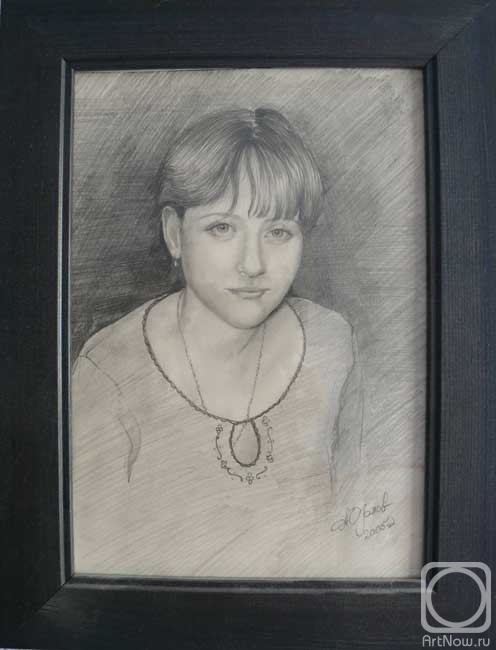 Orlov Andrey. portrait of my daughter