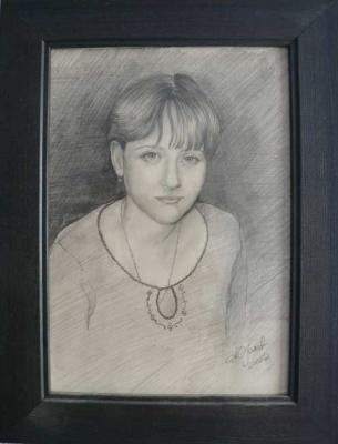 portrait of my daughter. Orlov Andrey