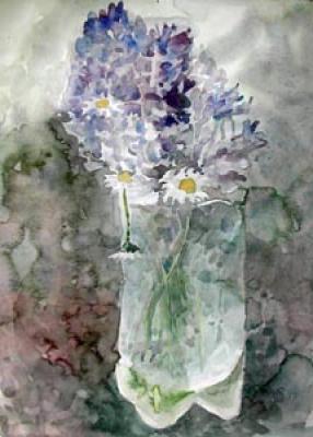 Blue bouquet. Petrov Valery