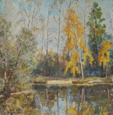 Autumn pond. Kozlov Jacobus