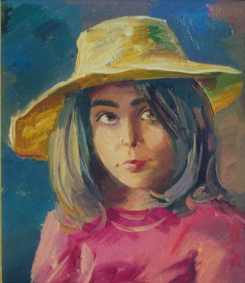 Portrait of the girl. Khachatryan Meruzhan