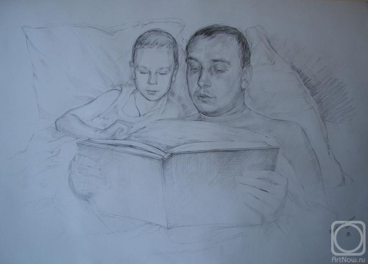 Roshina-Iegorova Oksana. Father and son (Education)