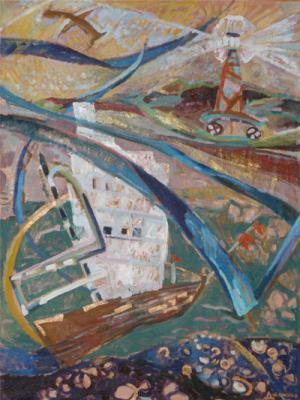 Lighthouse on wheels. Dashkina Saniya