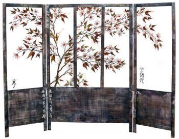 Oriental screen. Kaminskaya Maria