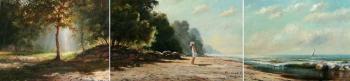 By the bay. Triptych