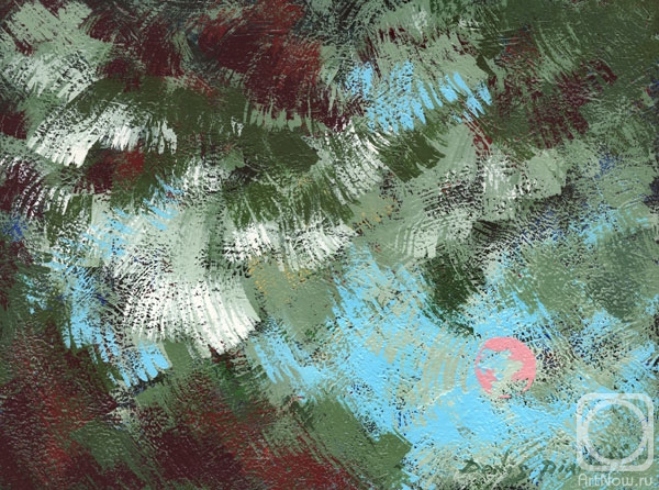 Pianoff Denis. Reflected landscape