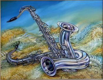 Saxophones. Belova Asya