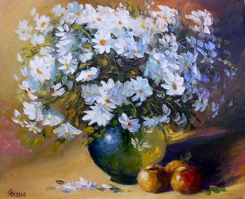 Daisies and apples