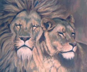 Lions. Vitakova Tatiana