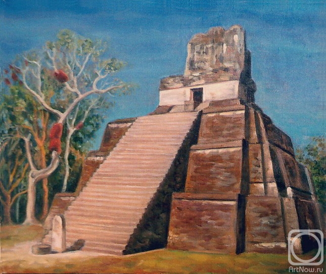 Vitakova Tatiana. Pyramid of Tikal
