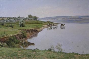 On the Volga. Soldatenko Andrey
