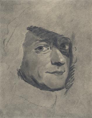 A Copy of Maurice Quentin de La Tour's Selfportrait. Chernov Denis