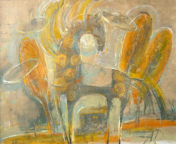 Horse in golden apples. Demyshev Aleksandr