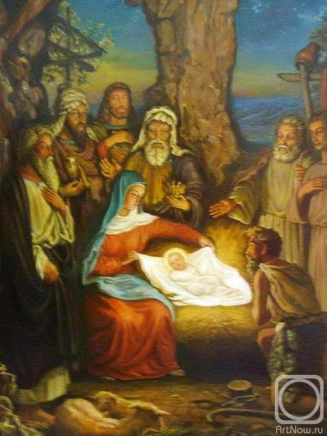 Kozlov Jacobus. "The Nativity of Christ" icon