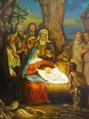 "The Nativity of Christ" icon. Kozlov Jacobus