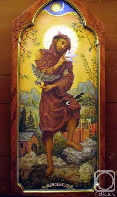 Kozlov Jacobus. "St. Francis" icon
