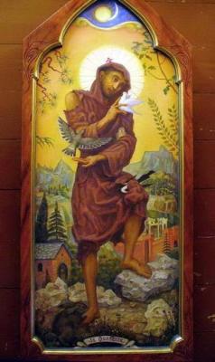 "St. Francis" icon. Kozlov Jacobus