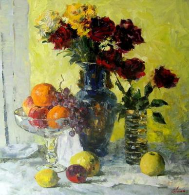 Still-life with the vase. Malykh Evgeny