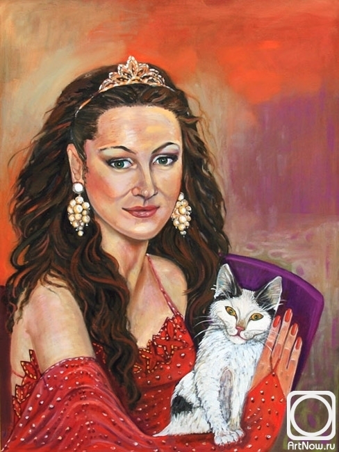 Zhilina Tatyana. Portrait of Irochka