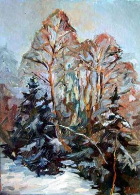 Forest in February (February S Forest). Mirgorod Igor