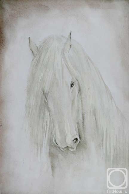 Orlov Andrey. White horse