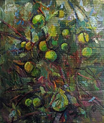 Apples on Branches (Apple Tree Branches). Yudaev-Racei Yuri