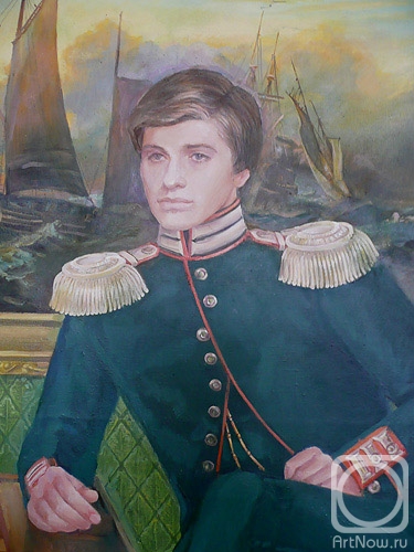 Luchkina Olga. Family portrait in an interior.Detail