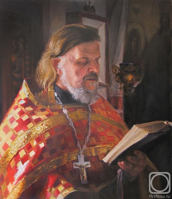 Rodionov Igor. Portrait of a priest