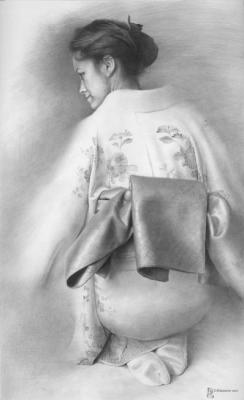 Kate in Kimono. Chernov Denis