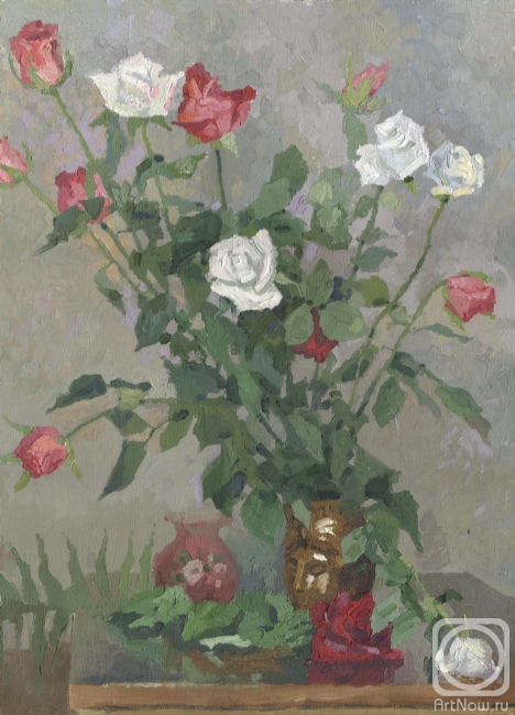 Goncharova Katherina. Roses