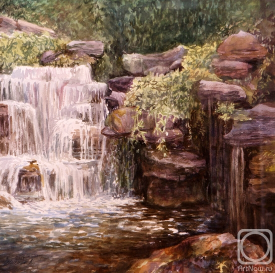 Lesokhina Lubov. Waterfall