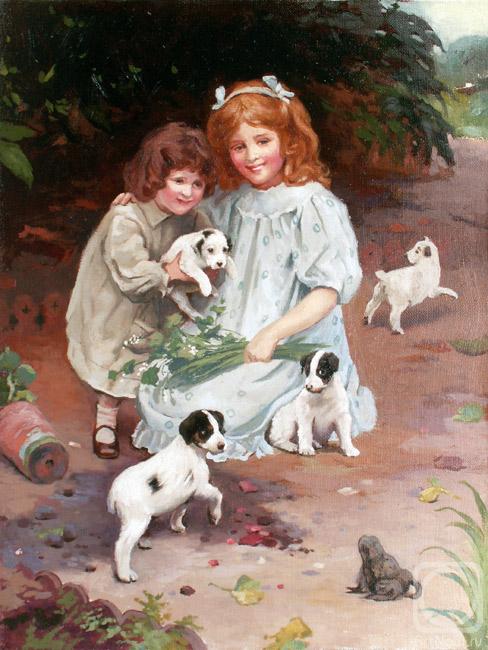 Marchenko Jana. Picture based on John Elsley's "An Uninvited Guest"