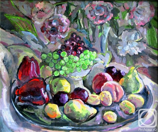 Krymskaya Elena. Still life with fruits