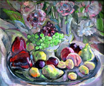 Still life with fruits. Krymskaya Elena