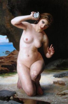 Bouguereau, Woman with Shell, 1885