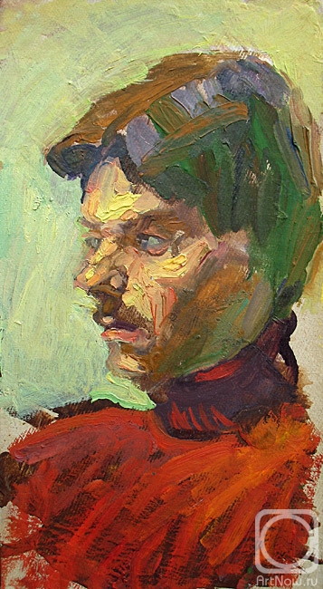 Yudaev-Racei Yuri. Volodya. Study for Portrait