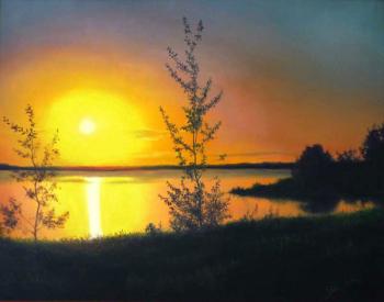 Sundown ashore. Lobanov Roman