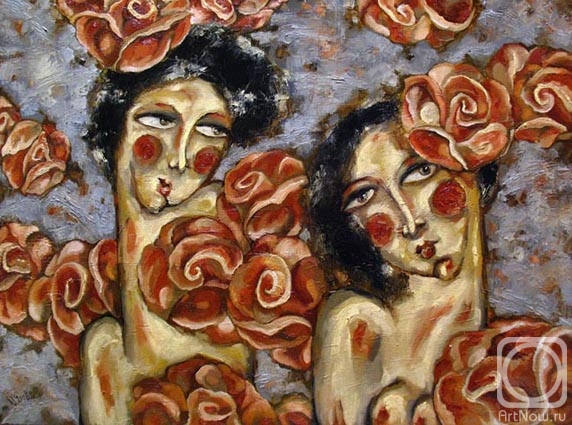 Kochurova Irina. Flower beds and roses