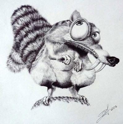 Squirrel. Lobanov Roman