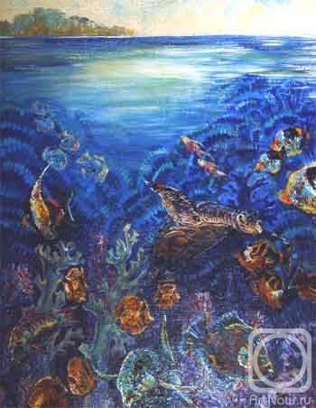Rezanova-Velichkina Olga. Fishes. The underwater world