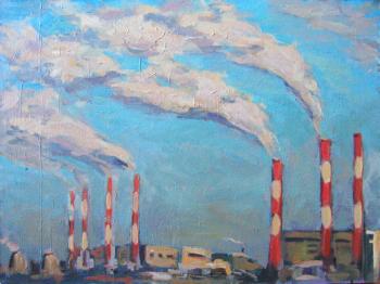 smoke (Factories). Alekseev Vladimir