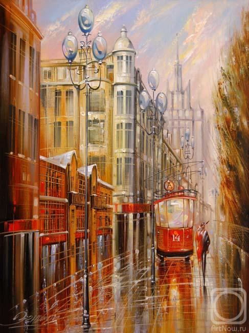 Последний трамвай» картина Сыдорива Зиновия маслом на холсте — купить на  ArtNow.ru