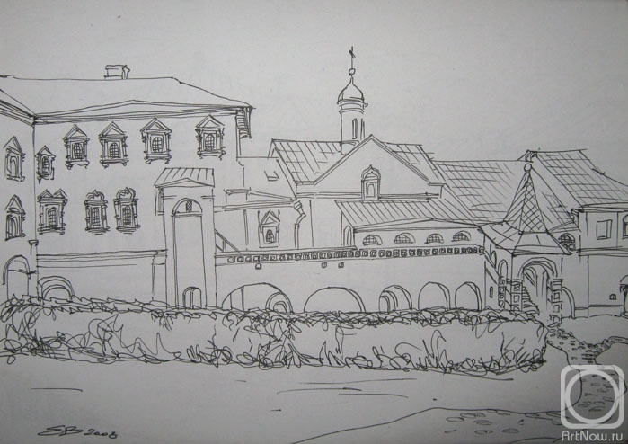 Vdovina Elena. In the Suzdal Kremlin