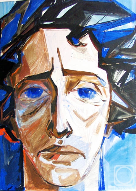 Chistyakov Yuri. Portrait of A. Blok, 88