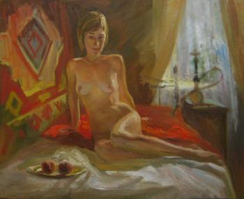 Nude with peaches. Tevtoradze Aleksandr