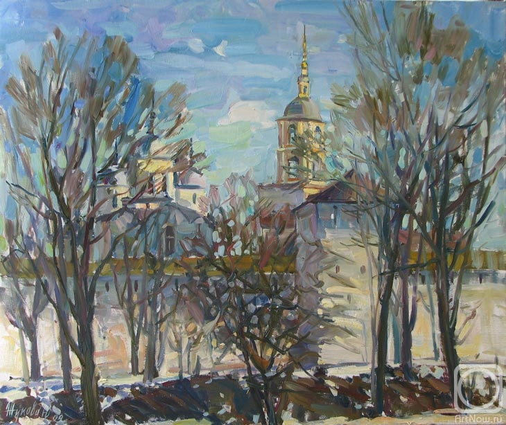 Zhukova Juliya. Pafniev Monastery. Spring