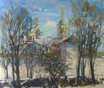 Pafniev Monastery. Spring. Zhukova Juliya