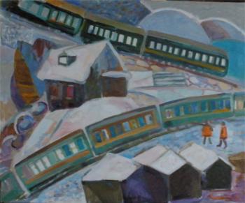 Trains, trains. Dashkina Saniya