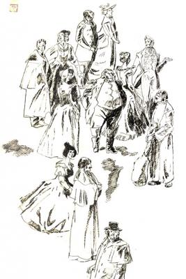 Illustration to Nikolai Gogol (). Chistyakov Yuri