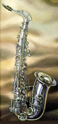 Saxophone. Belova Asya